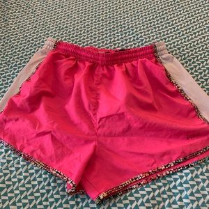 Victoria’s Secret Pink shorts.